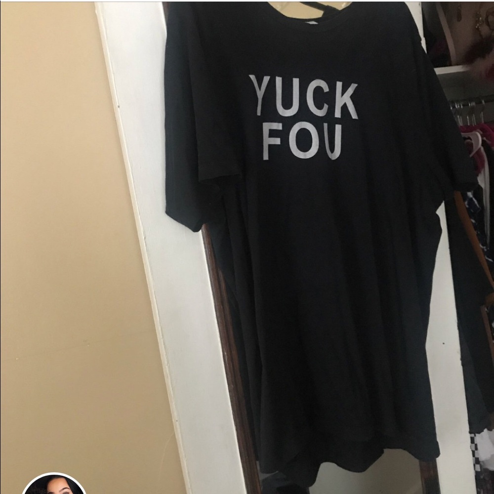 Yuck fou t shirt dress